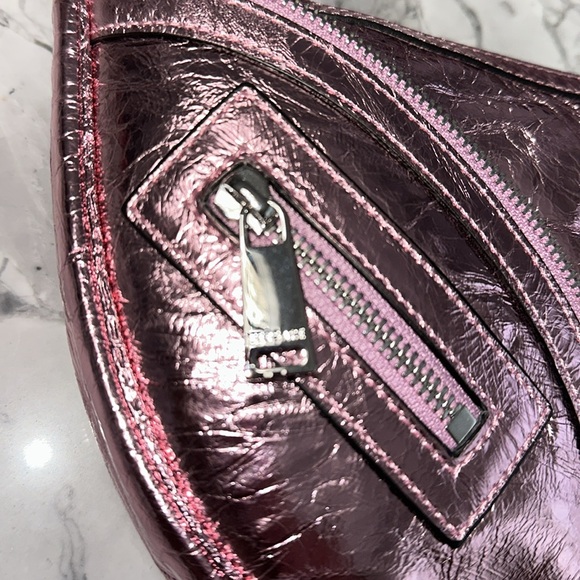 NWT Versace La Medusa repeat metallic-effect bag - Picture 4 of 16